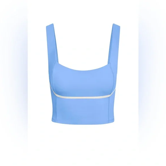 Monday Swimwear Blue and White Tank Top - Picture 7 of 8